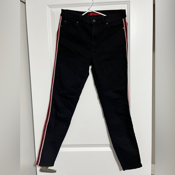 Hugo Boss Woman’s Black Stretch Skinny Jeans size 28/34 - Picture 1 of 14